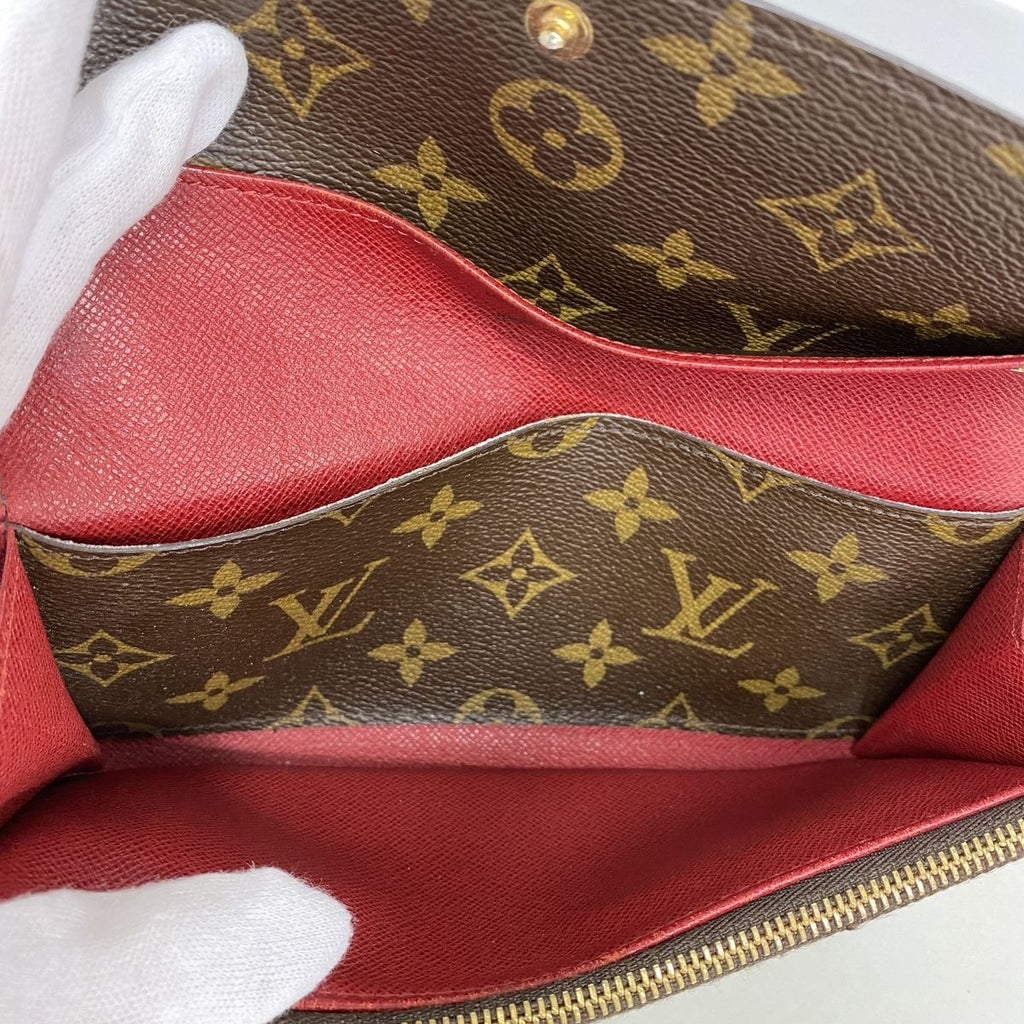Louis Vuitton Wallet Monogram Portefeuille Emily Rouge — view 3
