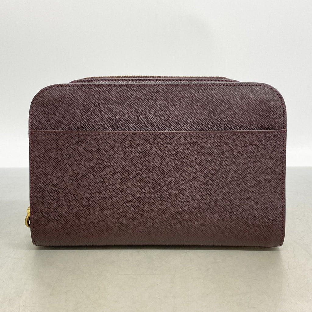 Louis Vuitton Clutch Taiga Baikal Acajou — view 8