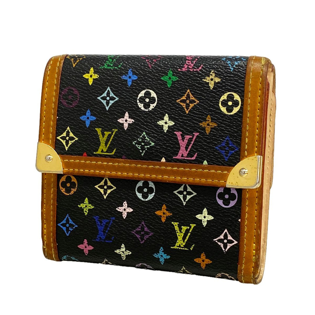 Louis Vuitton Trifold Wallet Monogram Multicolor Porte Monnaie Billets Cartes