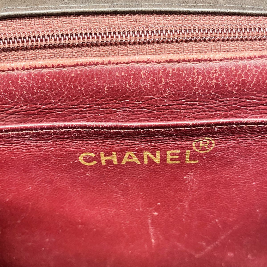 Chanel Shoulder Bag Lambskin Black Gold — view 5