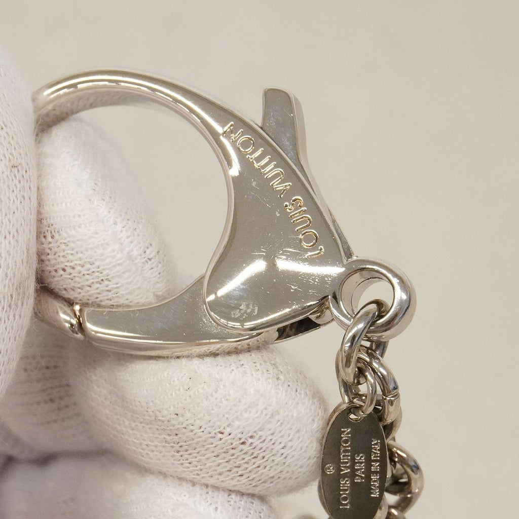 Louis Vuitton Key Holder Charm Monogram Flower Porte Cles Chaine Sweet Stripe — view 6