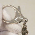 Louis Vuitton Key Holder Charm Monogram Flower Porte Cles Chaine Sweet Stripe — view 6