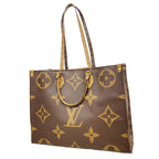 Louis Vuitton Tote Bag Monogram Reverse On The Go GM Brown