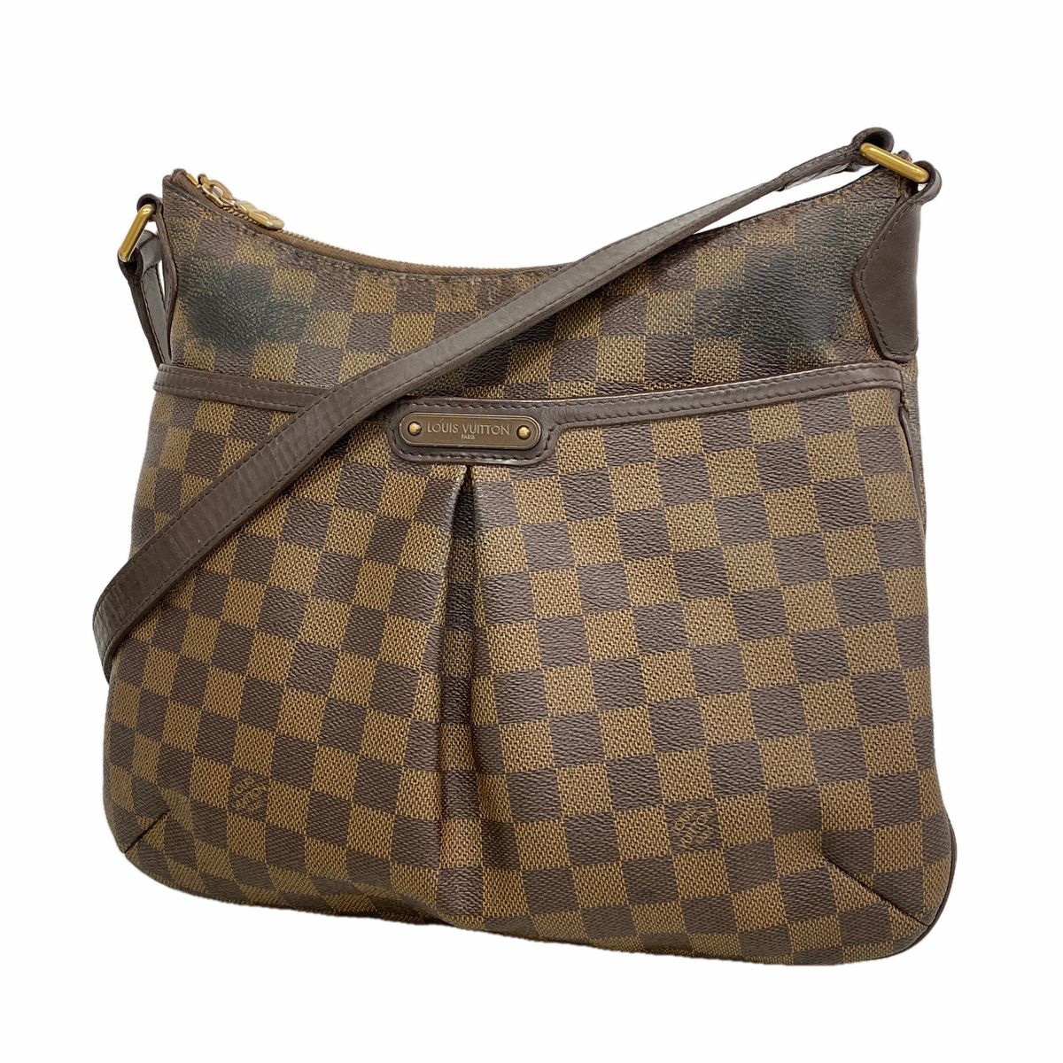 Louis Vuitton Shoulder Bag Damier Bloomsbury PM Ebene