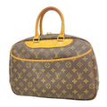 Louis Vuitton Handbag Monogram Deauville Brown