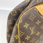 Louis Vuitton Handbag Monogram Deauville Brown — view 7