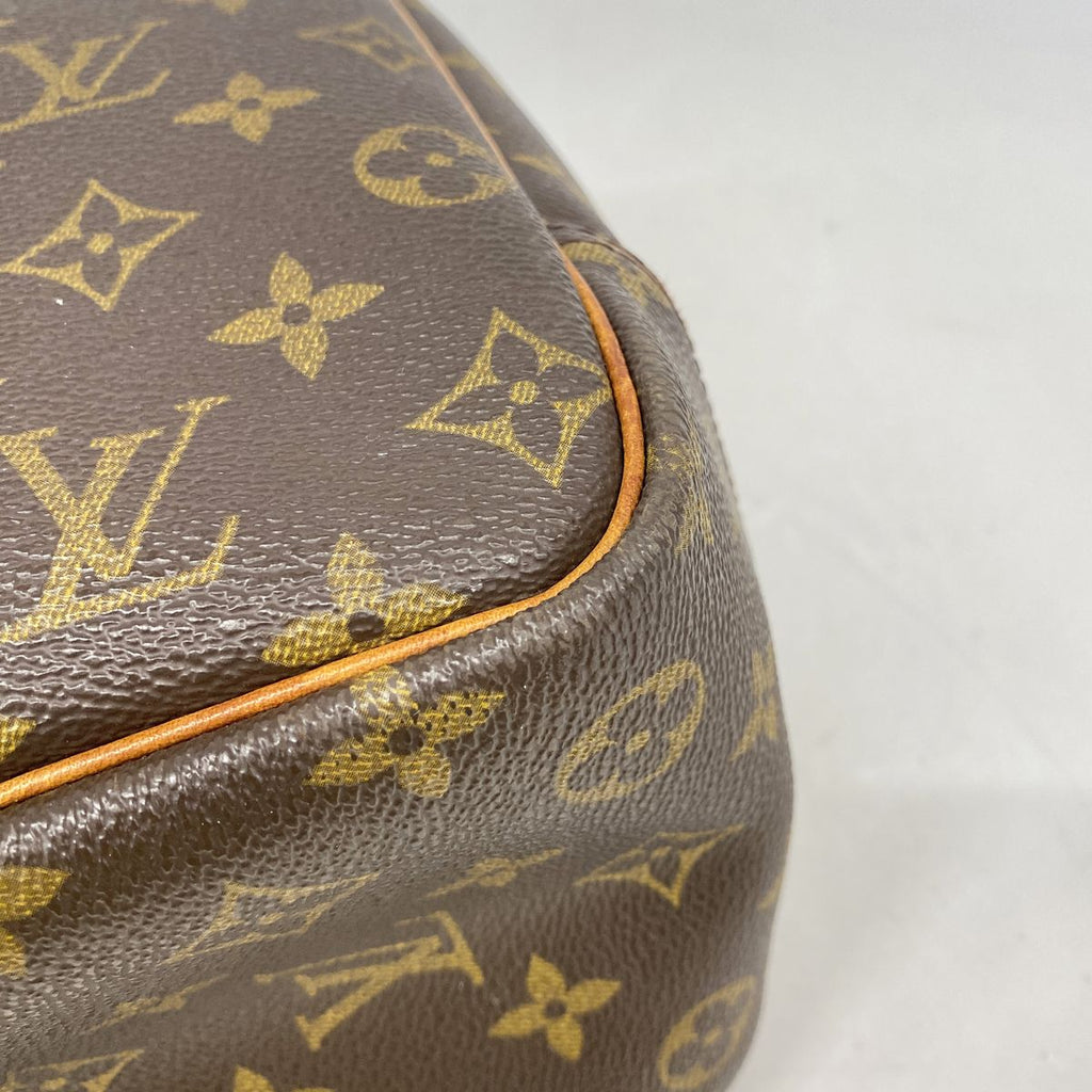 Louis Vuitton Handbag Monogram Deauville Brown — view 8