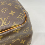 Louis Vuitton Handbag Monogram Deauville Brown — view 8