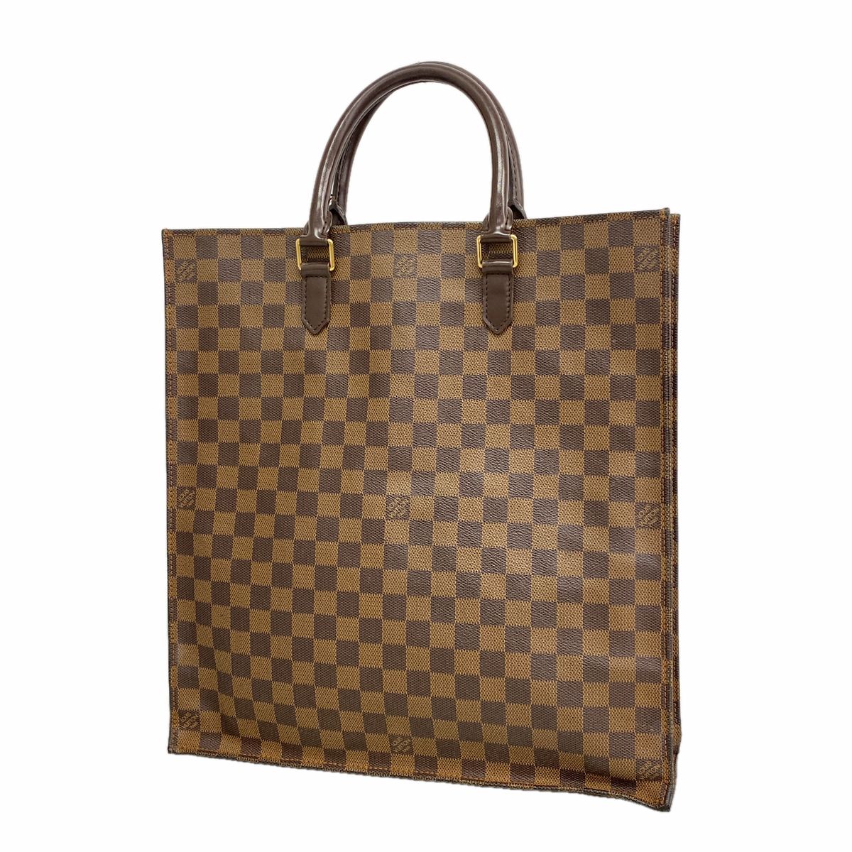 Louis Vuitton Tote Bag Damier Sac Plat Ebene