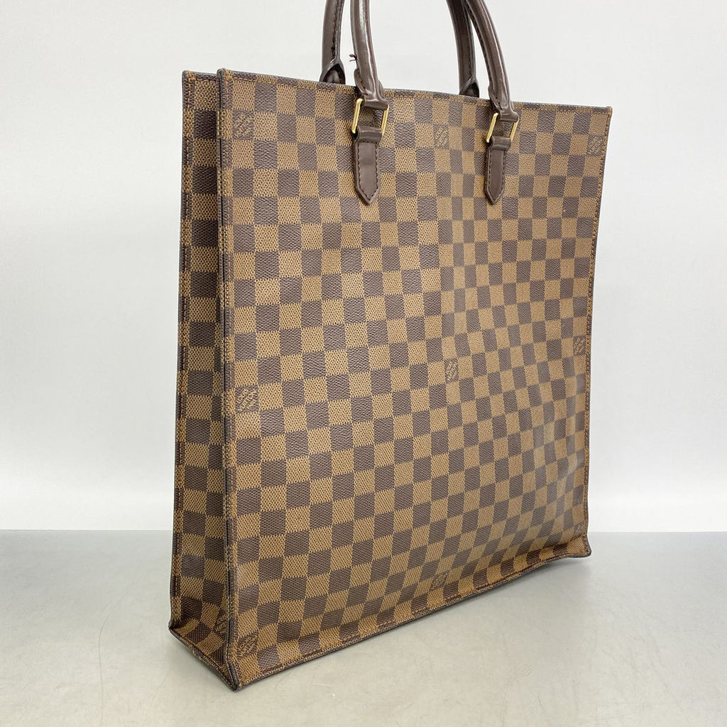 Louis Vuitton Tote Bag Damier Sac Plat Ebene — view 2