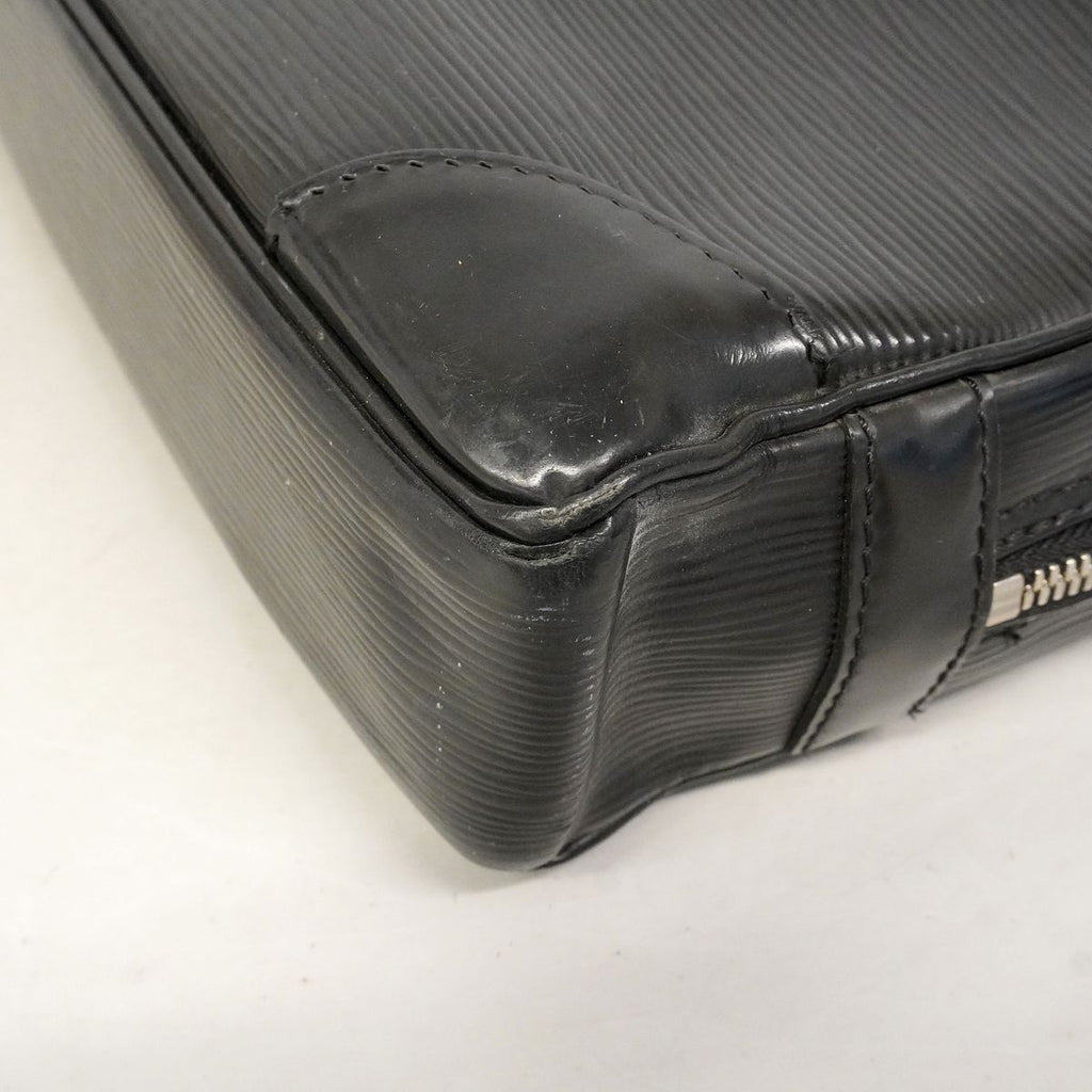 Louis Vuitton Business Bag Epi Porte Documents Voyage Noir — view 8