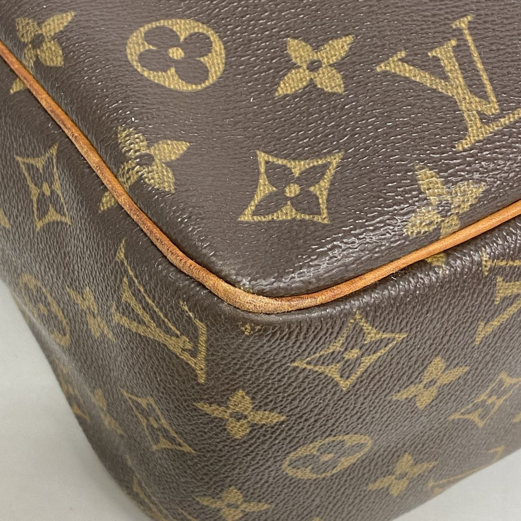 Louis Vuitton Shoulder Bag Monogram Cite GM Brown — view 7