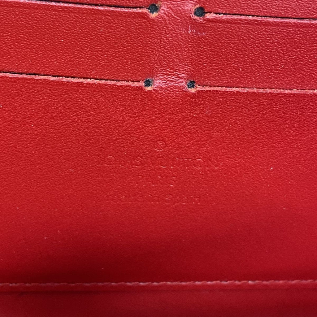 Louis Vuitton Wallet Vernis Zippy Cerise — view 4