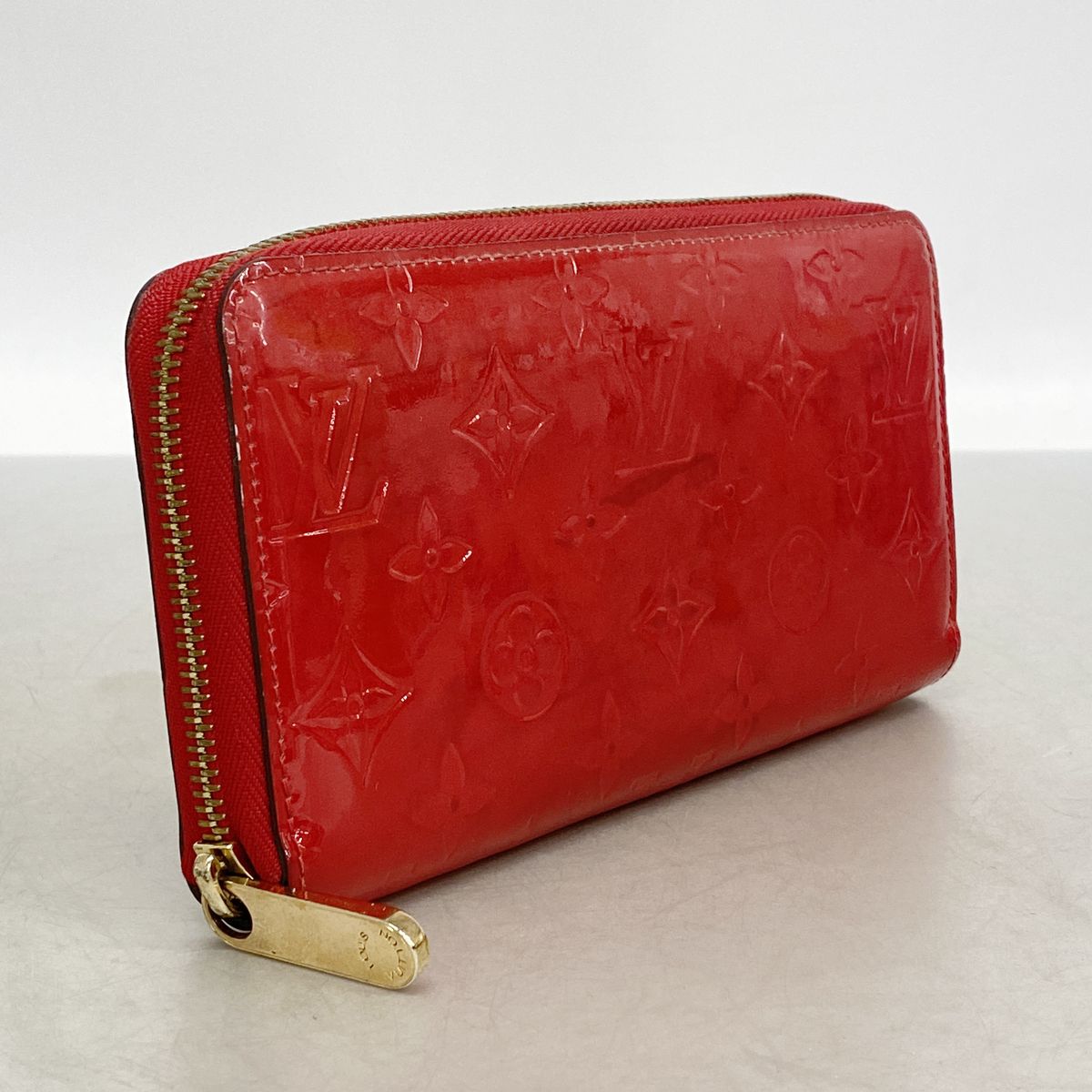 Louis Vuitton Wallet Vernis Zippy Cerise — view 2