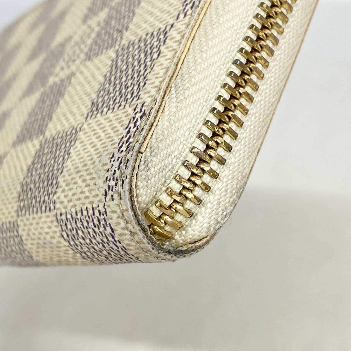 Louis Vuitton Wallet Damier Azur Portefeuille Clemence White — view 5