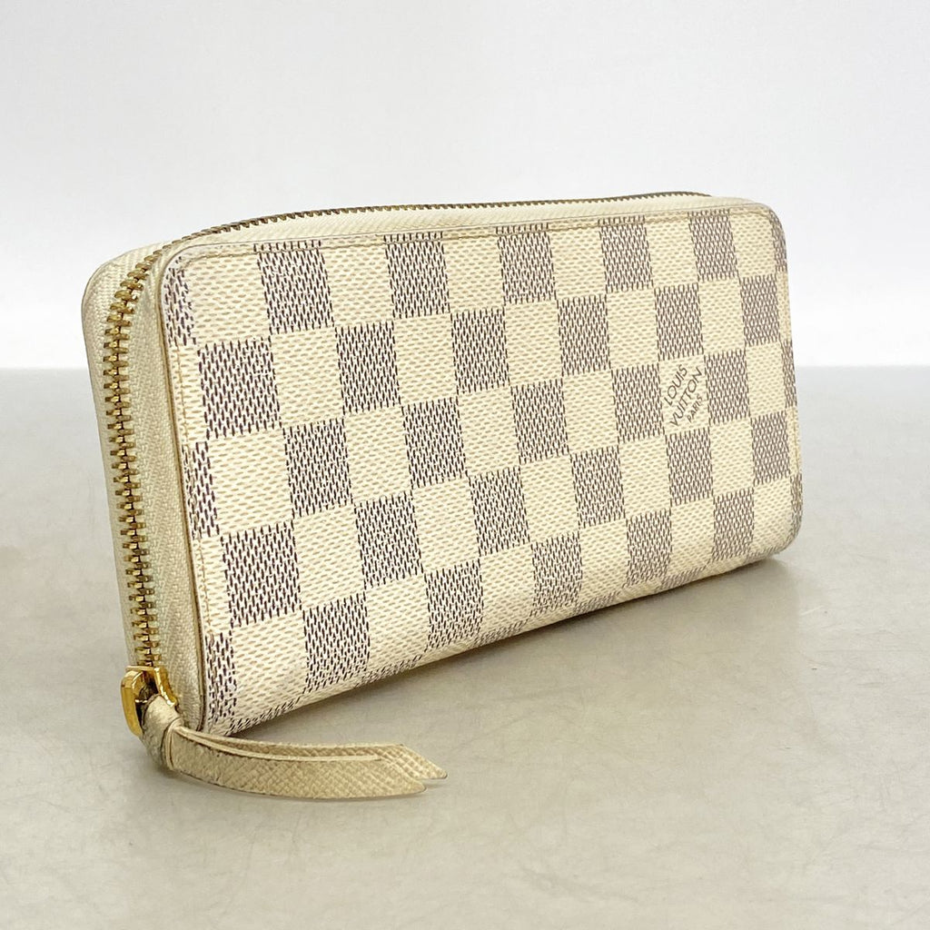 Louis Vuitton Wallet Damier Azur Portefeuille Clemence White — view 2