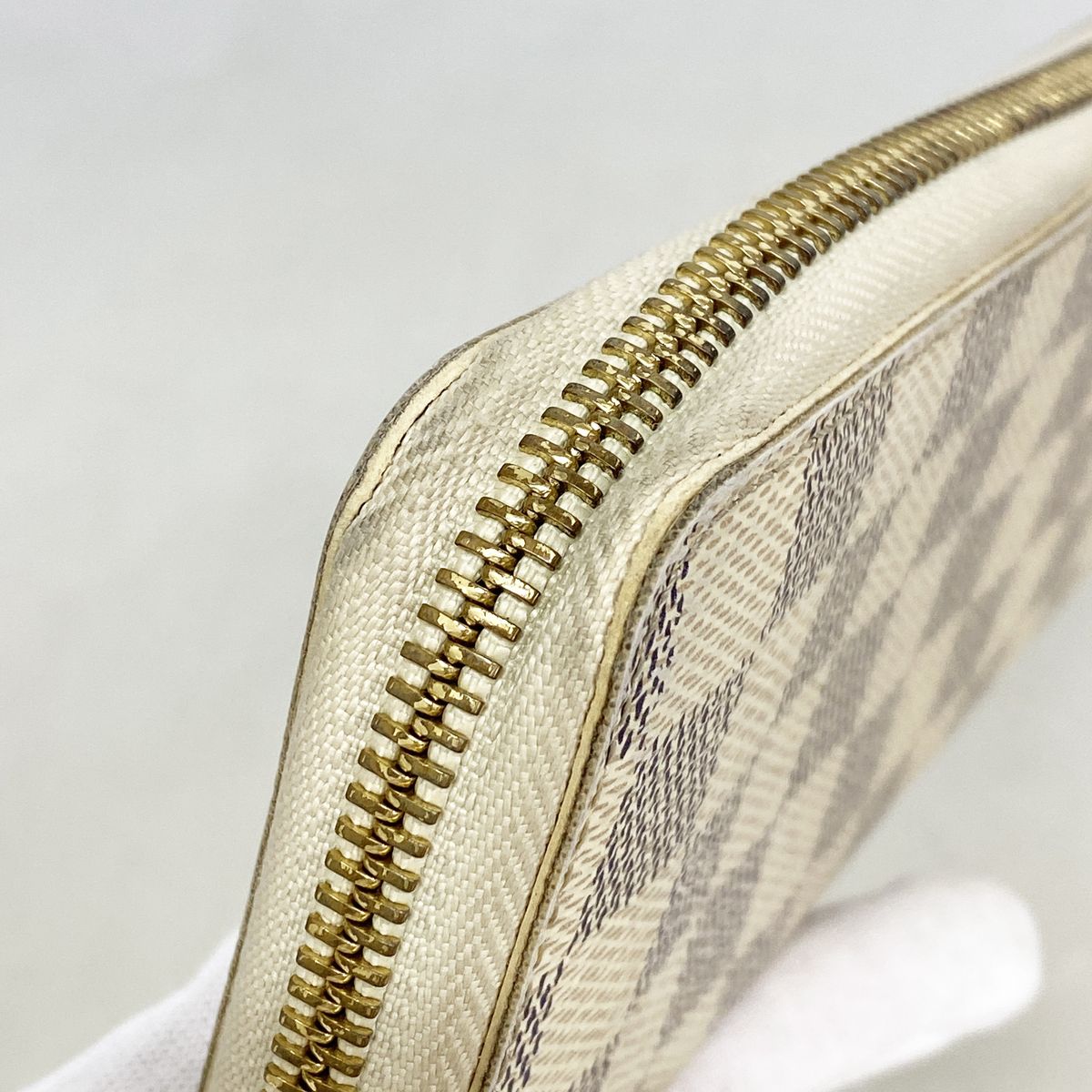 Louis Vuitton Wallet Damier Azur Portefeuille Clemence White — view 6