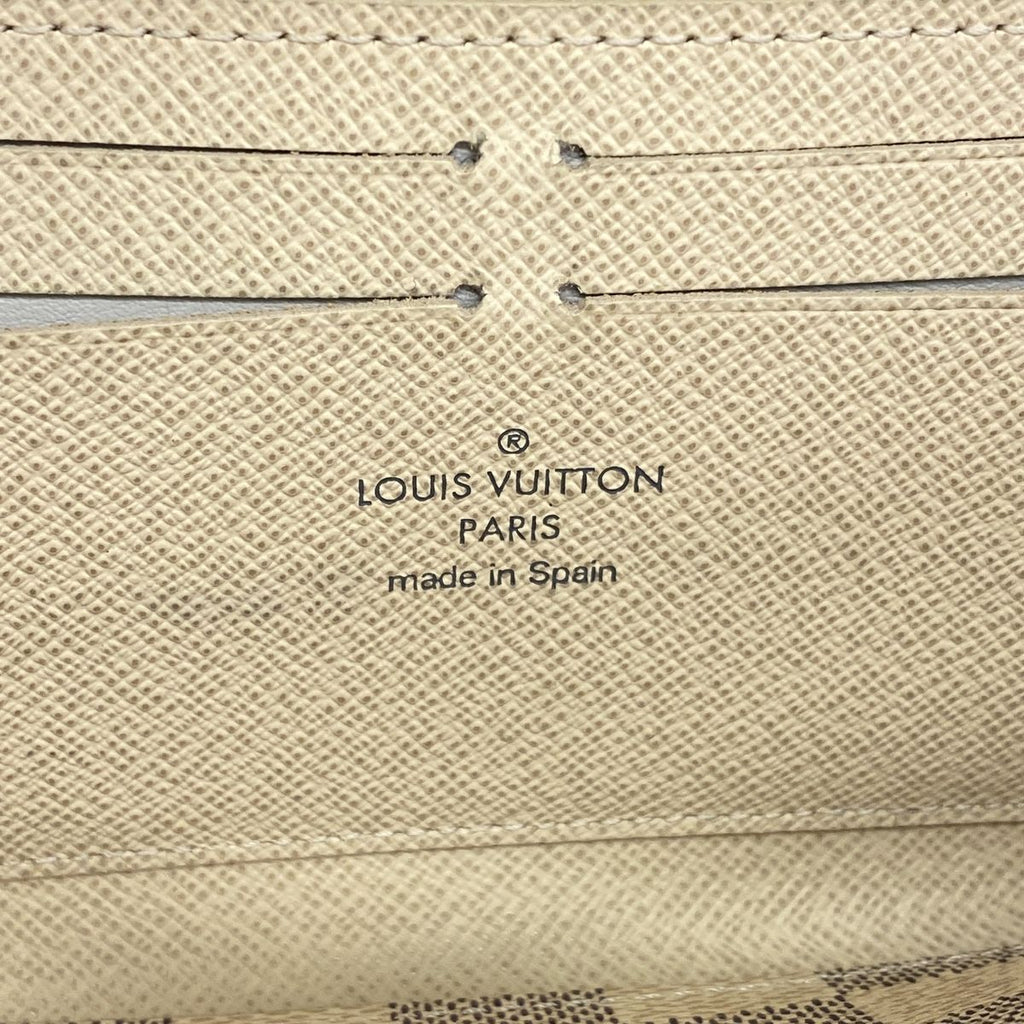 Louis Vuitton Wallet Damier Azur Portefeuille Clemence White — view 4