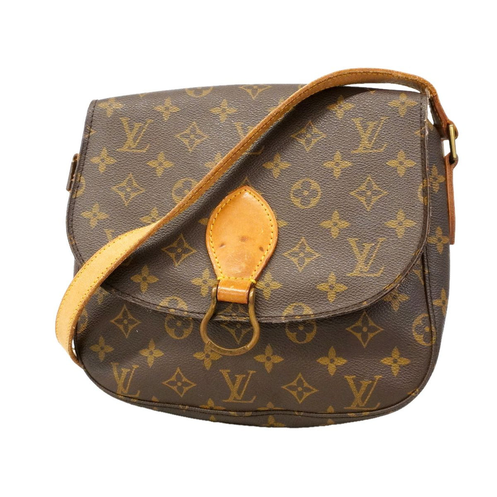 Louis Vuitton Shoulder Bag Monogram Saint-cloud GM Brown