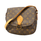 Louis Vuitton Shoulder Bag Monogram Saint-cloud GM Brown