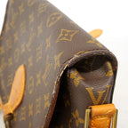 Louis Vuitton Shoulder Bag Monogram Saint-cloud GM Brown — view 8