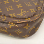 Louis Vuitton Shoulder Bag Monogram Saint-cloud GM Brown — view 7