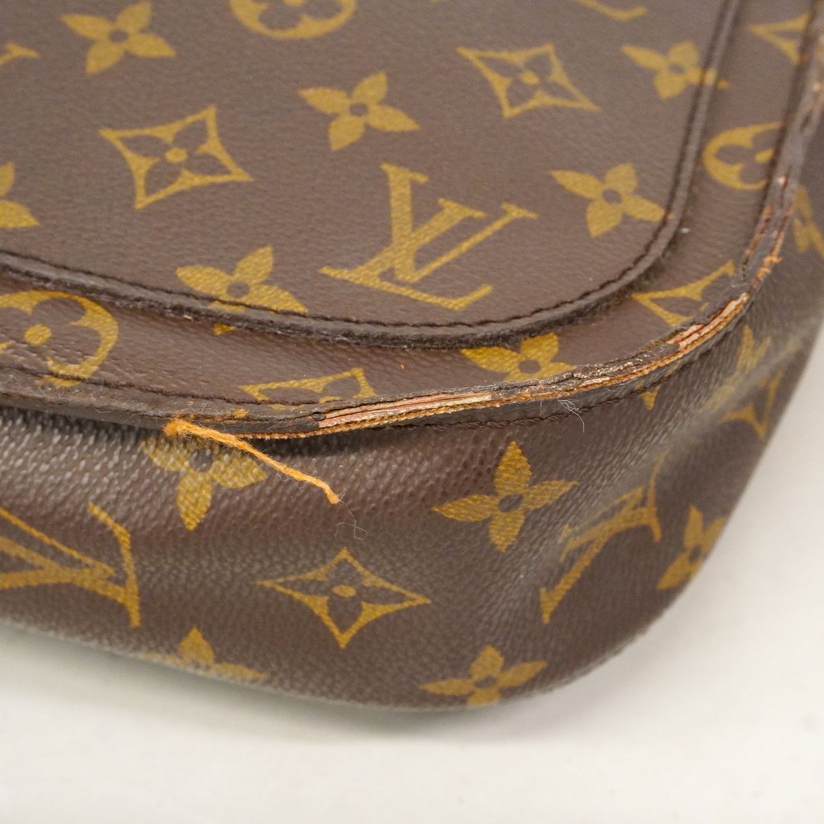 Louis Vuitton Shoulder Bag Monogram Saint-cloud GM Brown — view 7