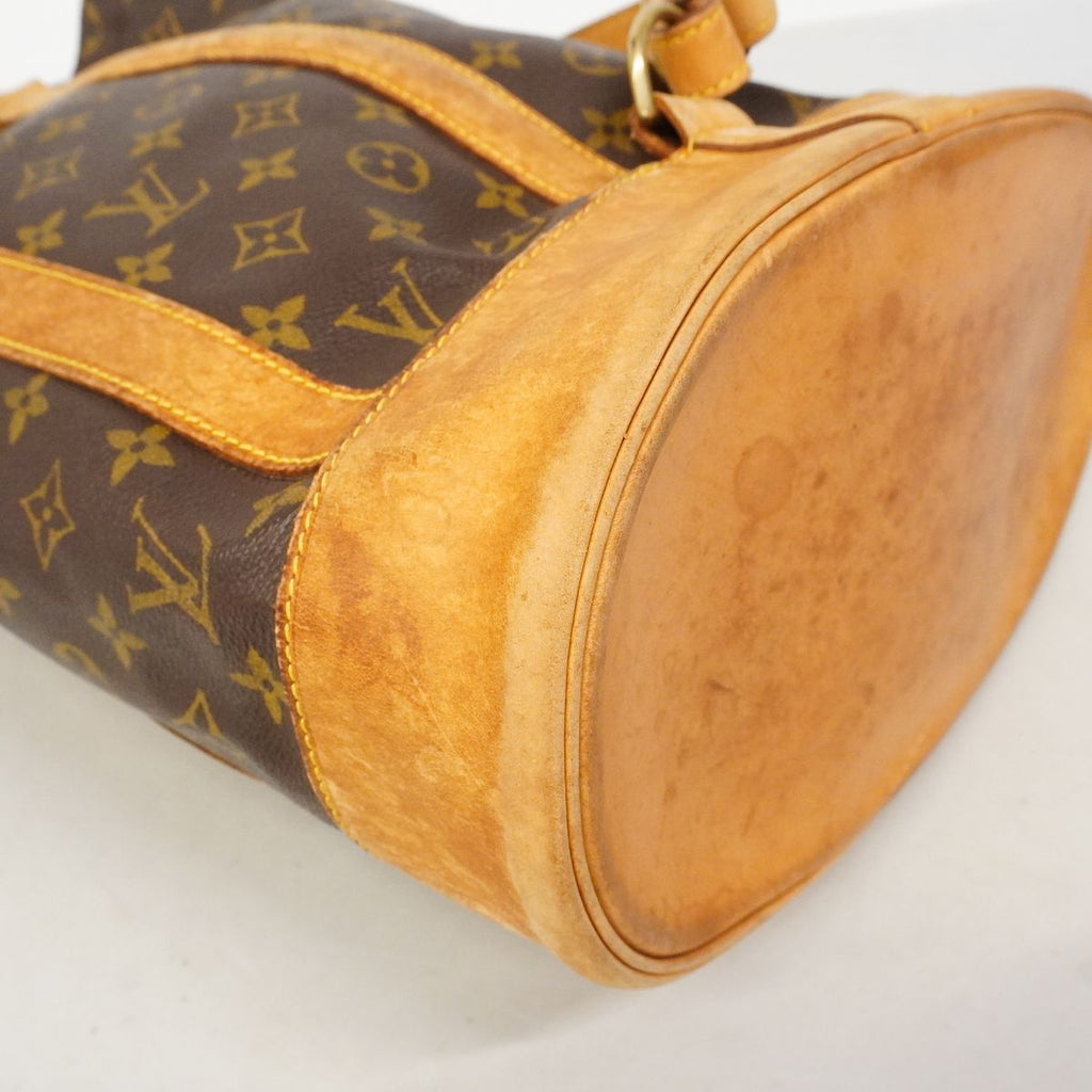 Louis Vuitton Shoulder Bag Monogram Randonnee PM Brown — view 6