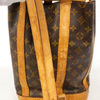 Louis Vuitton Shoulder Bag Monogram Randonnee PM Brown — view 7