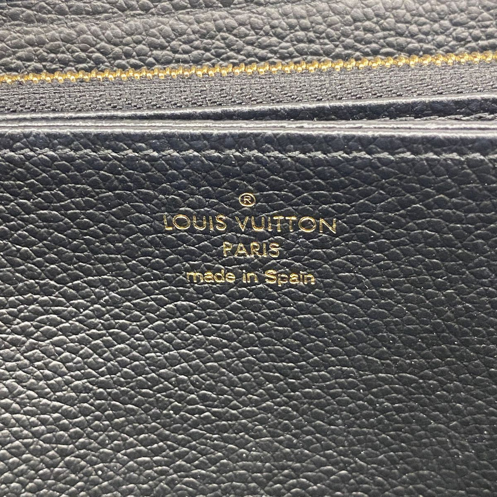 Louis Vuitton Wallet Monogram Empreinte Zippy Noir — view 4