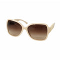 Chanel Sunglasses Acetate Beige Silver Eyewear