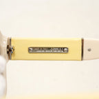 Chanel Sunglasses Acetate Beige Silver Eyewear — view 5