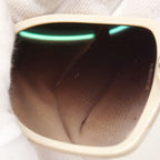 Chanel Sunglasses Acetate Beige Silver Eyewear — view 6