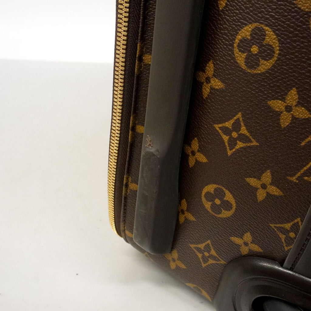 Louis Vuitton Travel Bag Monogram Pegase 50 Brown — view 7