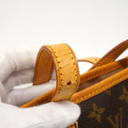 Louis Vuitton Tote Bag Monogram Petite Bucket Brown — view 6