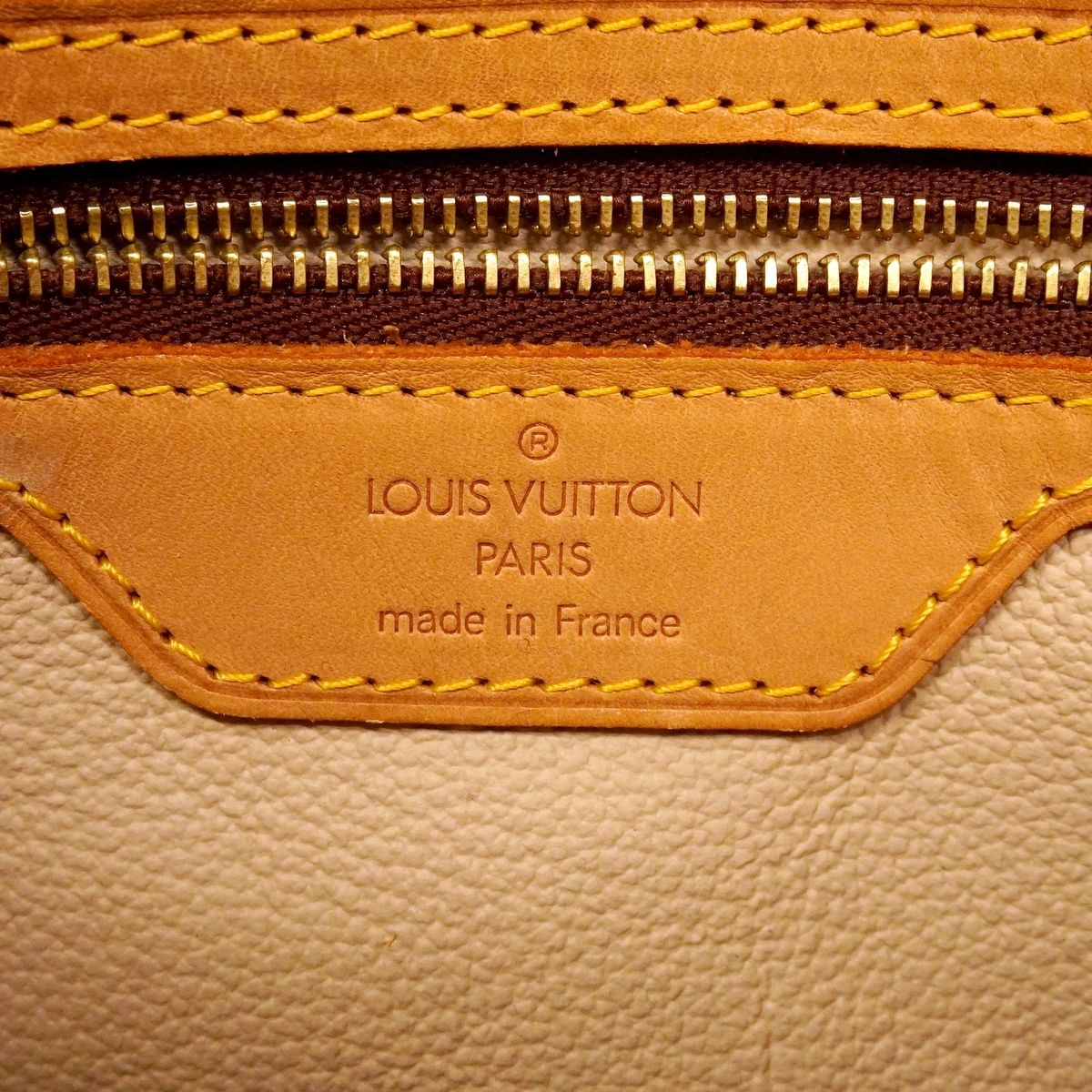 Louis Vuitton Tote Bag Monogram Petite Bucket Brown — view 5