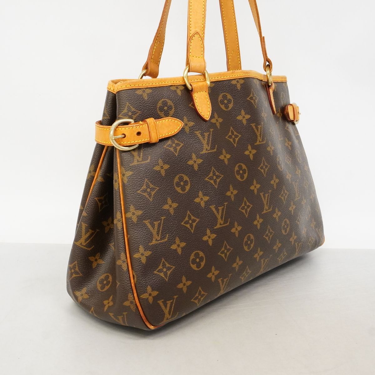 Louis Vuitton Tote Bag Monogram Batignolles Horizon Tal Brown — view 2