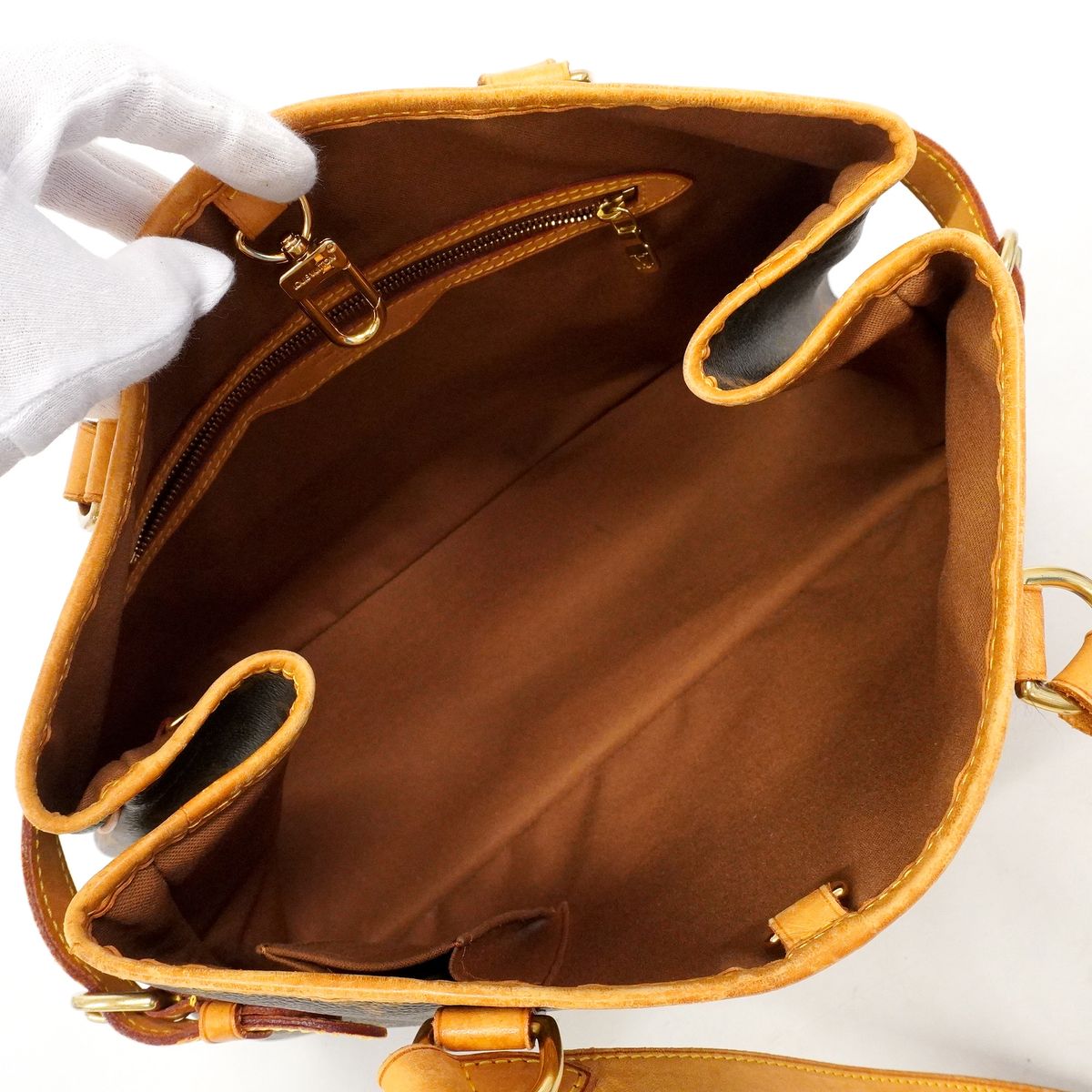 Louis Vuitton Tote Bag Monogram Batignolles Horizon Tal Brown — view 4
