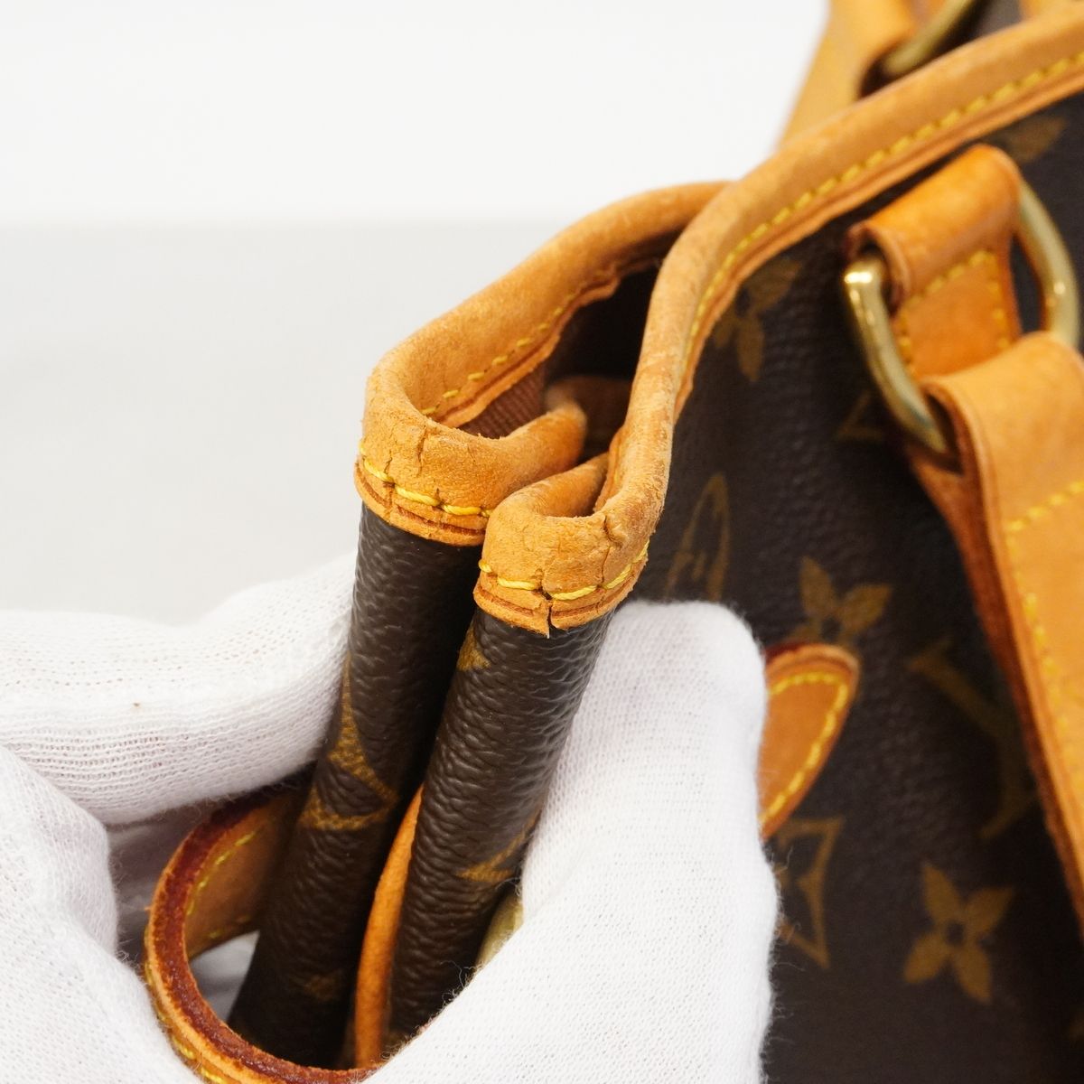 Louis Vuitton Tote Bag Monogram Batignolles Horizon Tal Brown — view 6