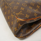 Louis Vuitton Tote Bag Monogram Batignolles Horizon Tal Brown — view 8