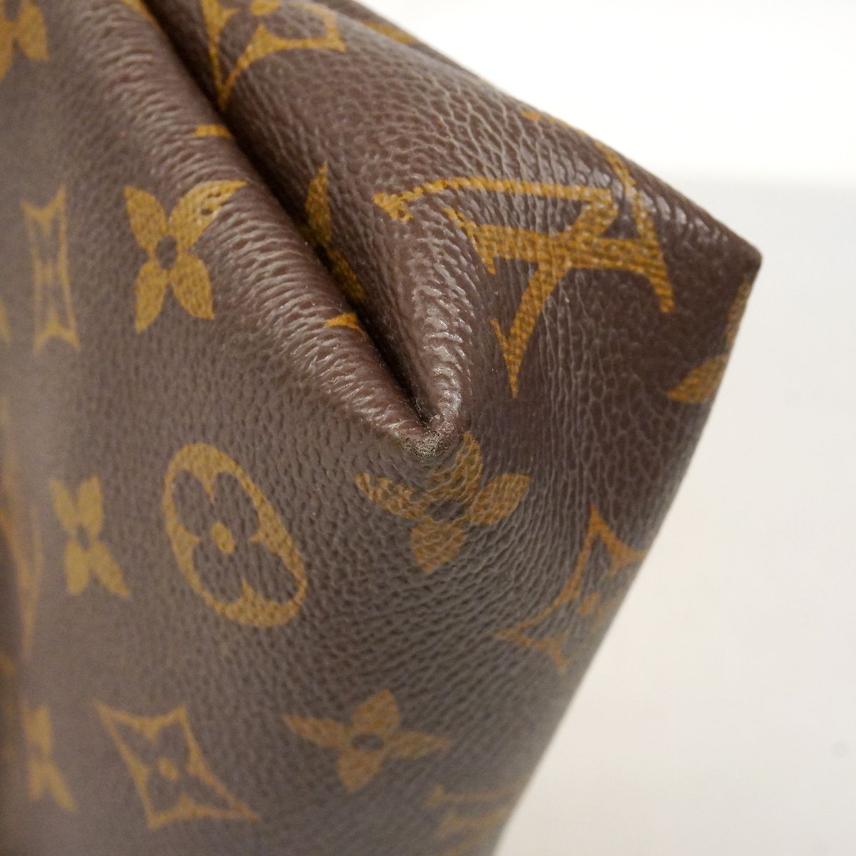 Louis Vuitton Handbag Monogram Pallas Clutch Brown Noir 2-Way — view 8