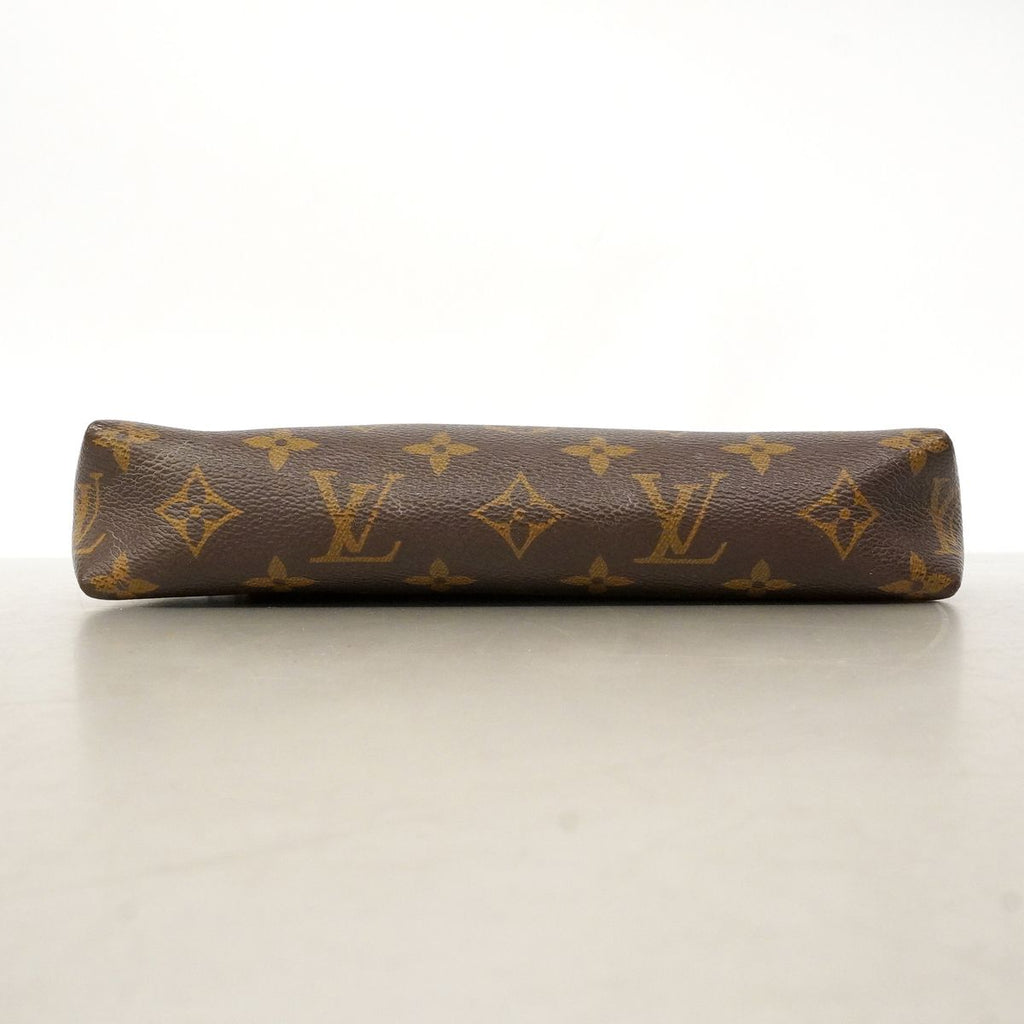 Louis Vuitton Handbag Monogram Pallas Clutch Brown Noir 2-Way — view 3