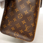 Louis Vuitton Tote Bag Monogram Reverse On The Go MM Brown 2-Way — view 8