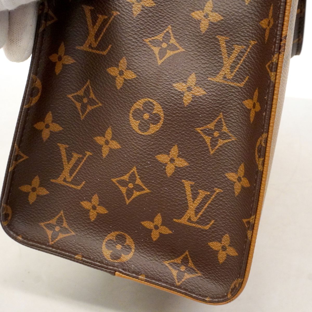Louis Vuitton Tote Bag Monogram Reverse On The Go MM Brown 2-Way — view 8