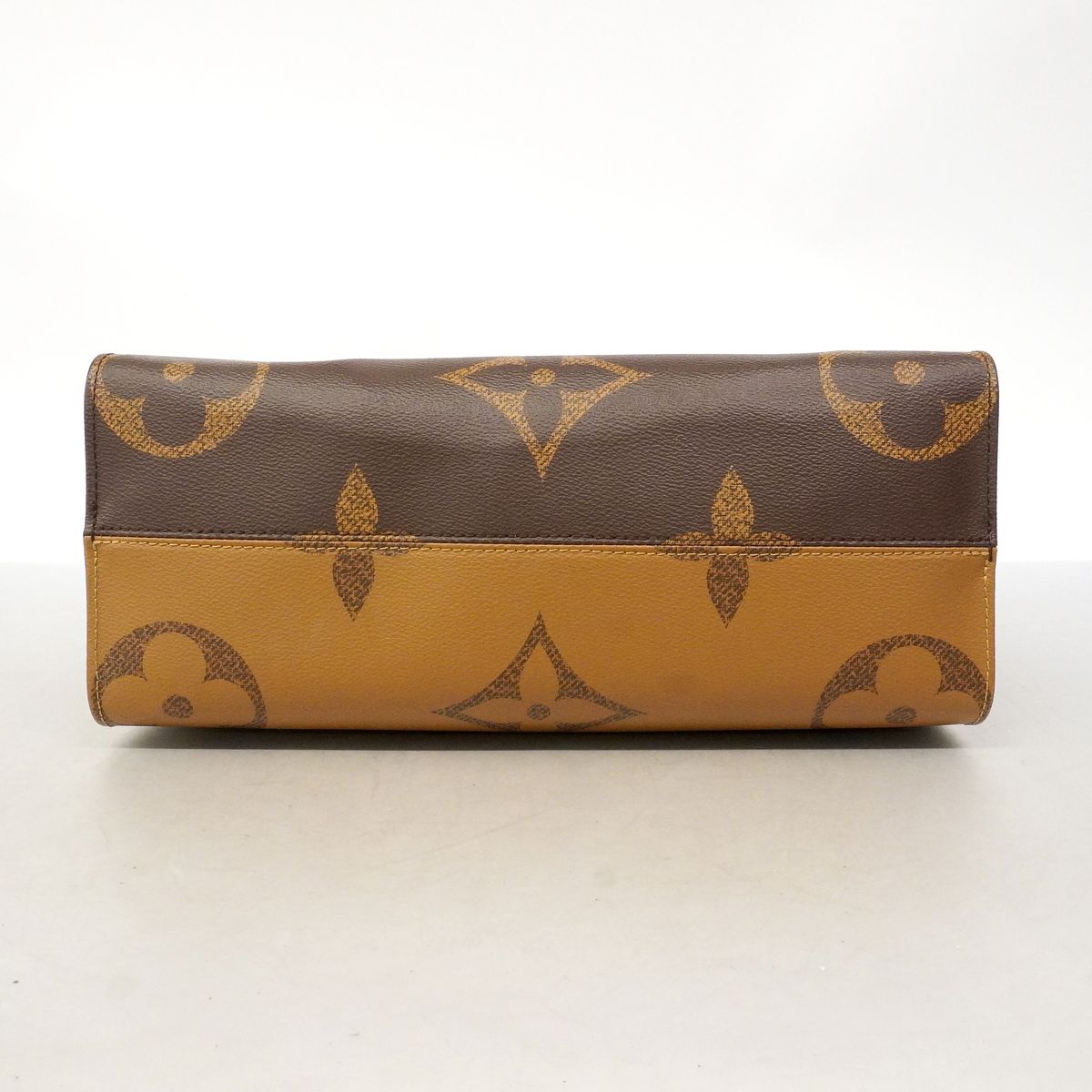 Louis Vuitton Tote Bag Monogram Reverse On The Go MM Brown 2-Way — view 3