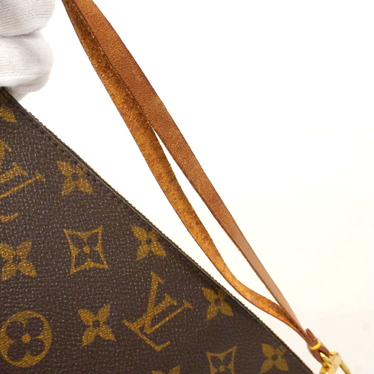 Louis Vuitton Pouch Monogram Pochette Accessoires Brown — view 6