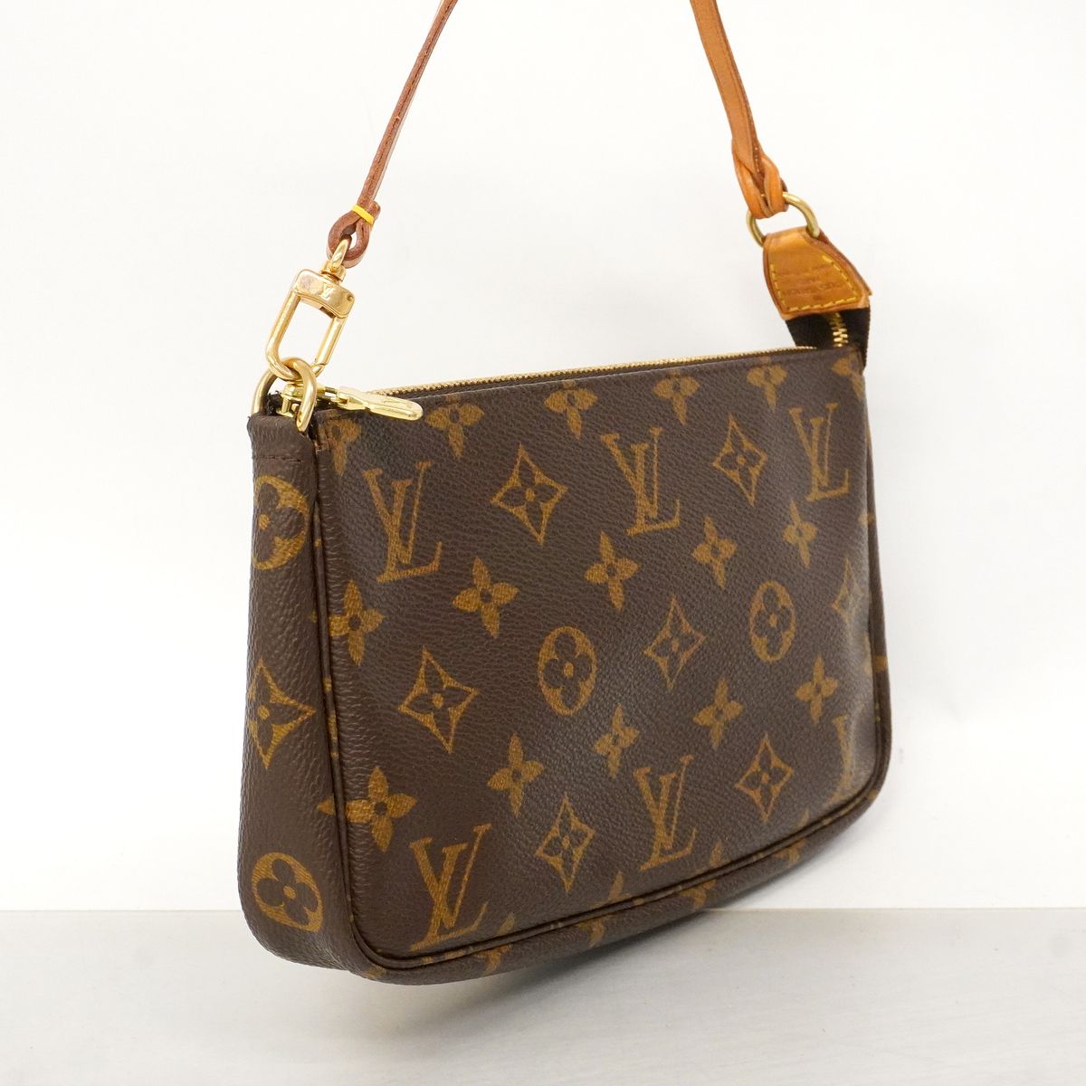 Louis Vuitton Pouch Monogram Pochette Accessoires Brown — view 2