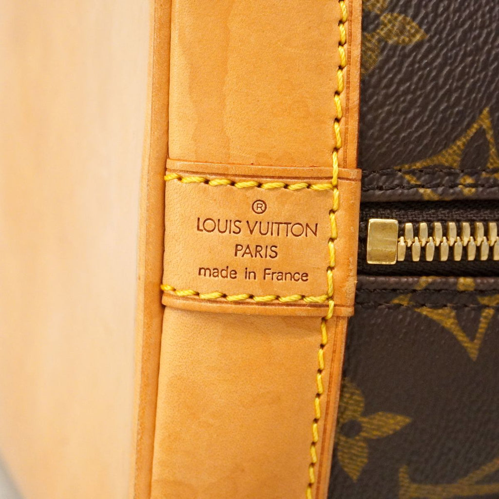 Louis Vuitton Handbag Monogram Alma Brown — view 5
