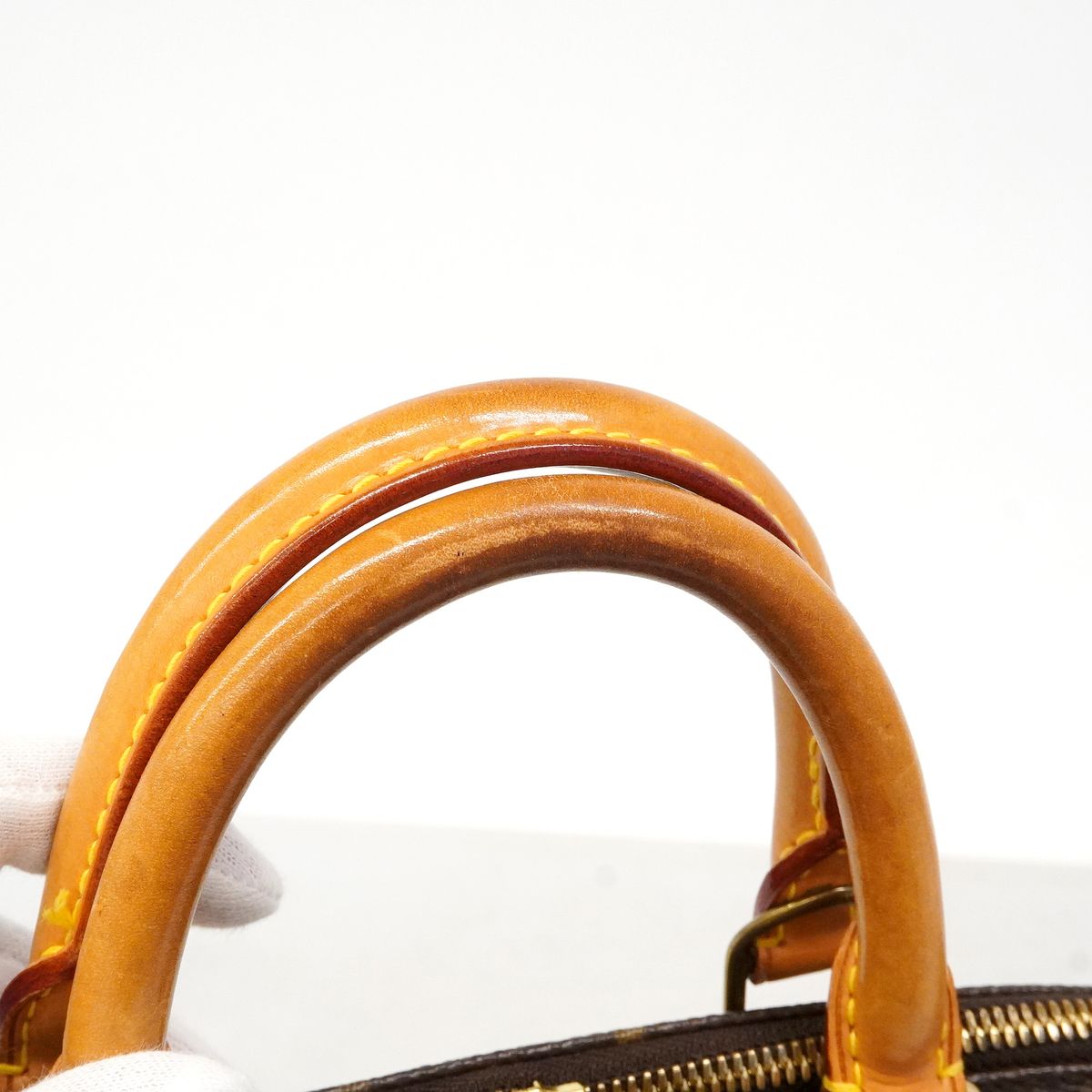 Louis Vuitton Handbag Monogram Alma Brown — view 6
