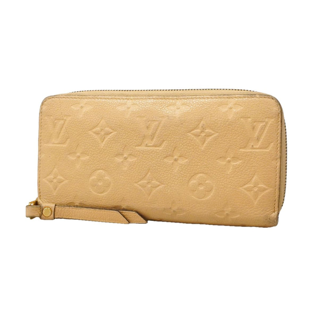 Louis Vuitton Wallet Monogram Empreinte Zippy Dune